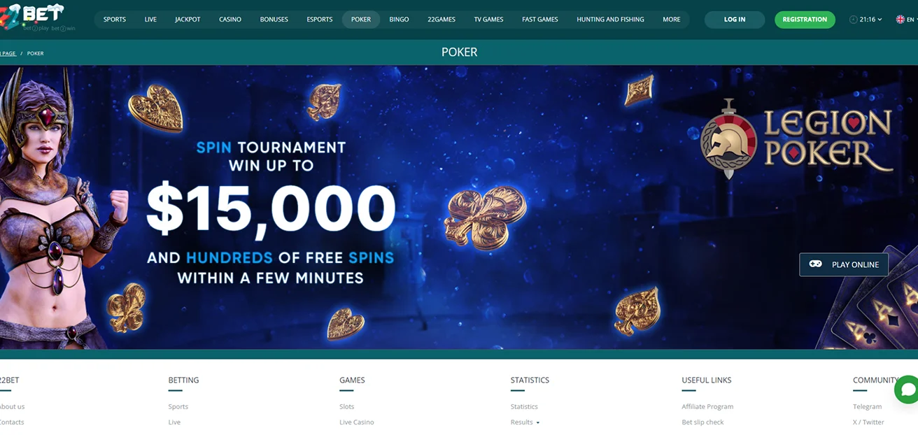 22Bet Bonuses and Promotions